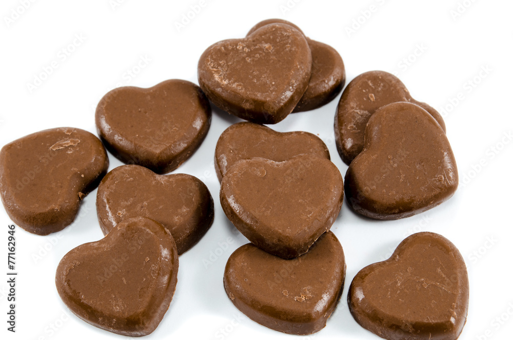 Fototapeta premium Chocolate Hearts