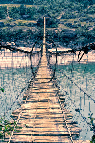 фотографія Scary footbridge