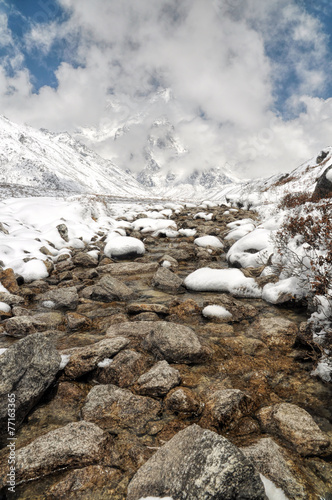 Himalayas near Kanchenjunga