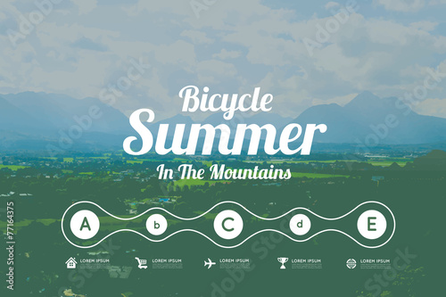 Summer in the mountains