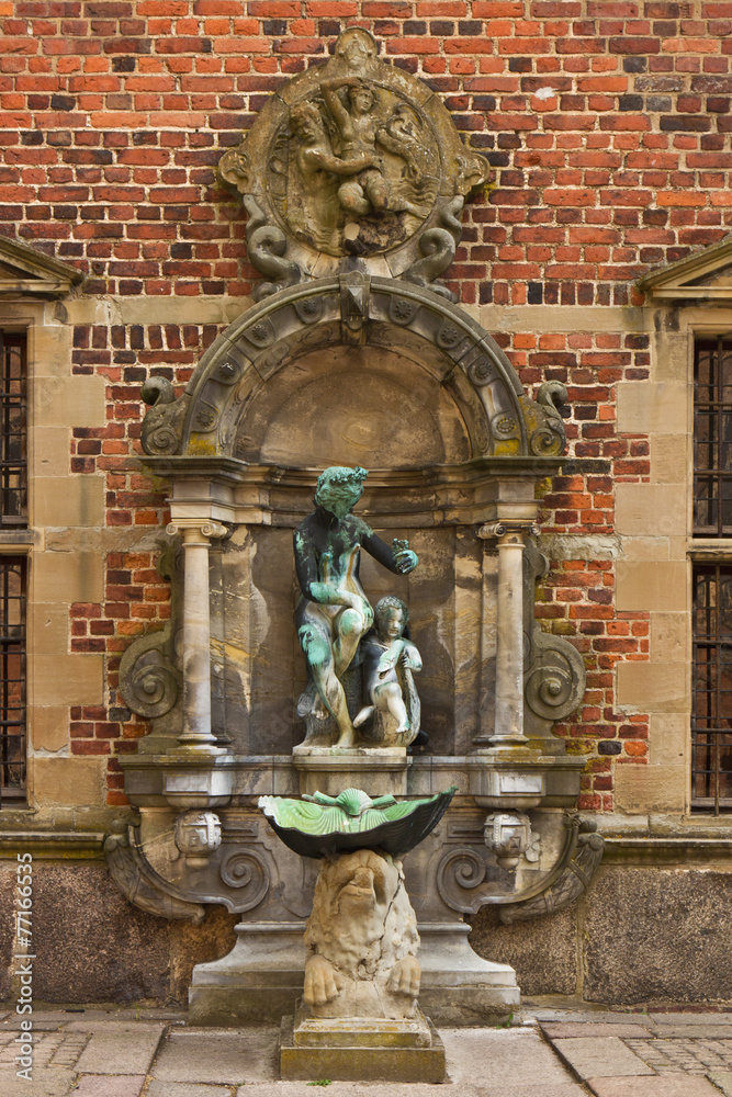 Fototapeta premium Innenhof Schloss Frederiksborg 3