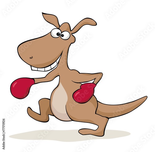 boxing kangaroo