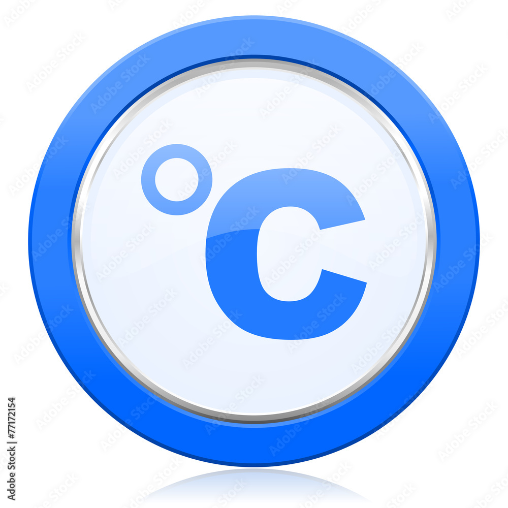 celsius icon temperature unit sign celsius icon temperature unit sign