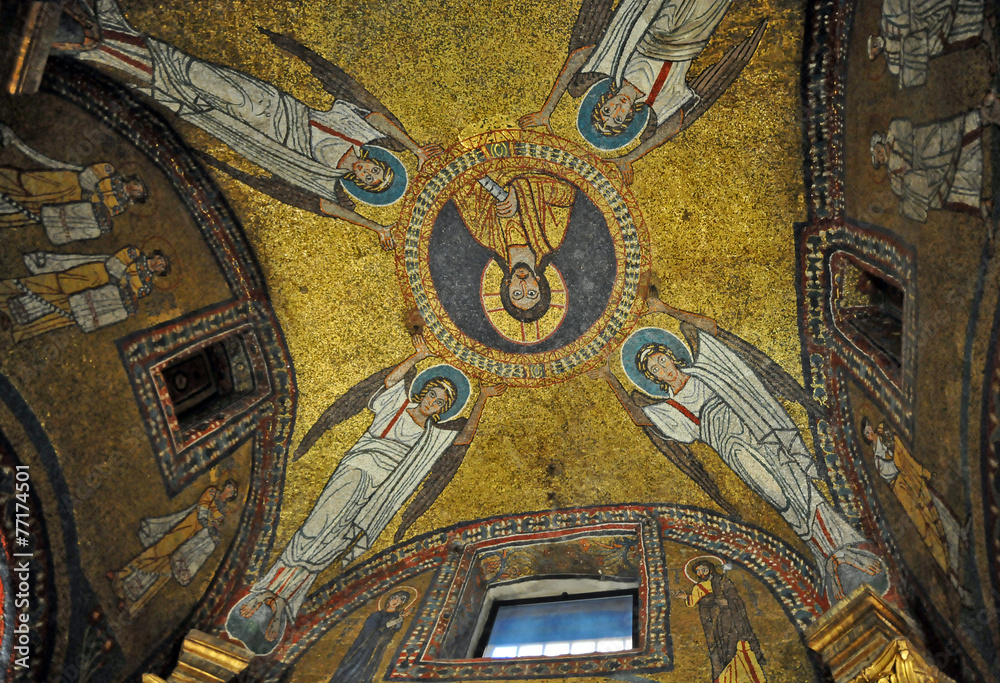 Obraz premium I mosaici della basilica di Santa Prassede - Roma