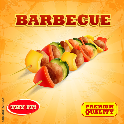 skewer for grill menu