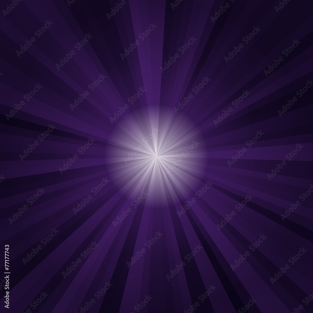Violet circle rays Violet circle rays