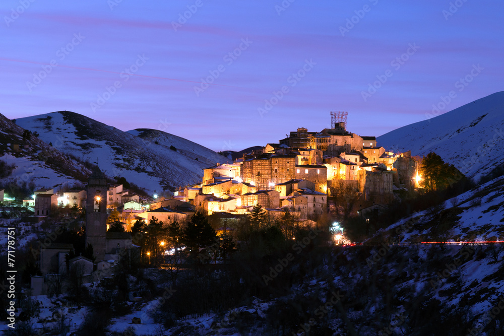 Santo Stefano di Sessanio, one of most beautiful towns in Italy