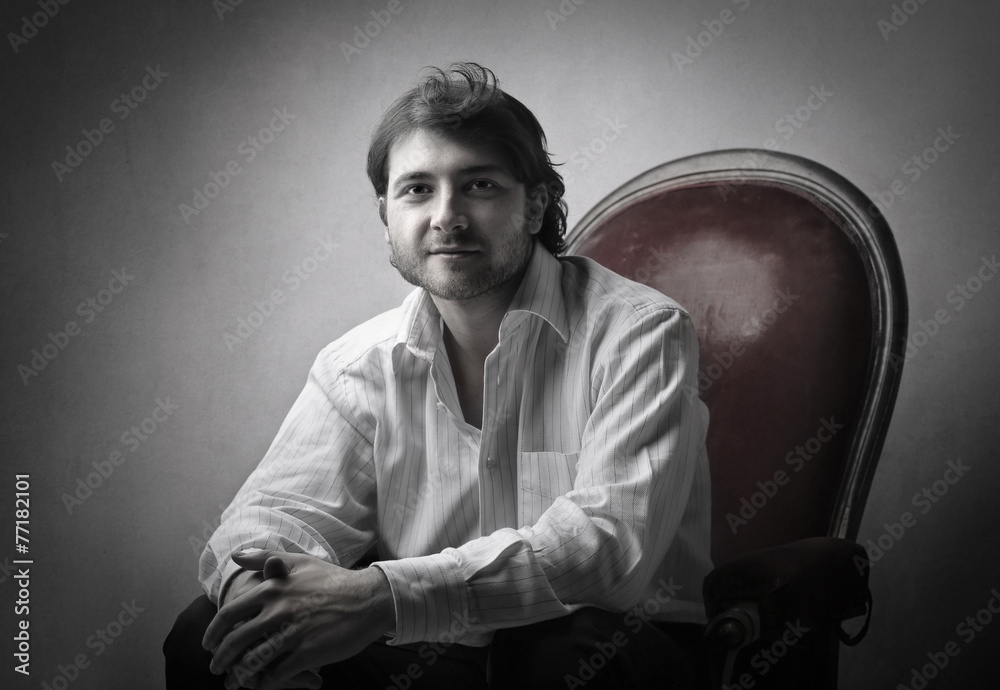 Portrait of a chairman Portrait of a chairman