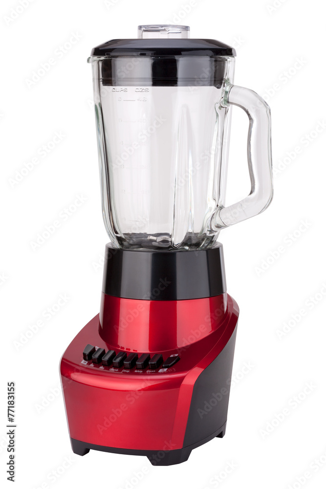 Red Electric Blender Angled (clipping path) Red Electric Blender Angled (clipping path)