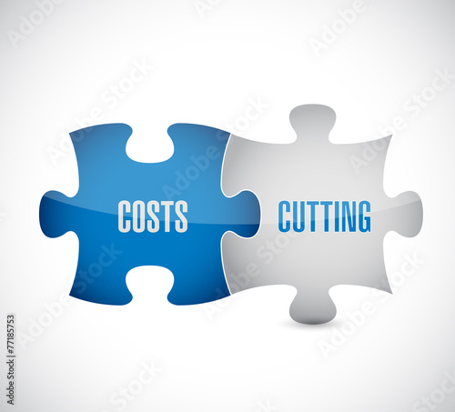 costs cutting puzzle pieces