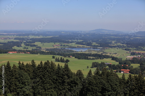 Fernblick im Voralpenland