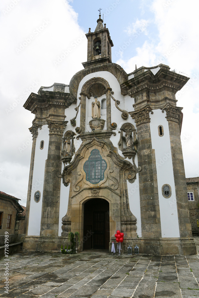 Baroque Chapel of San Telmo in Tui, Galicia, Spain