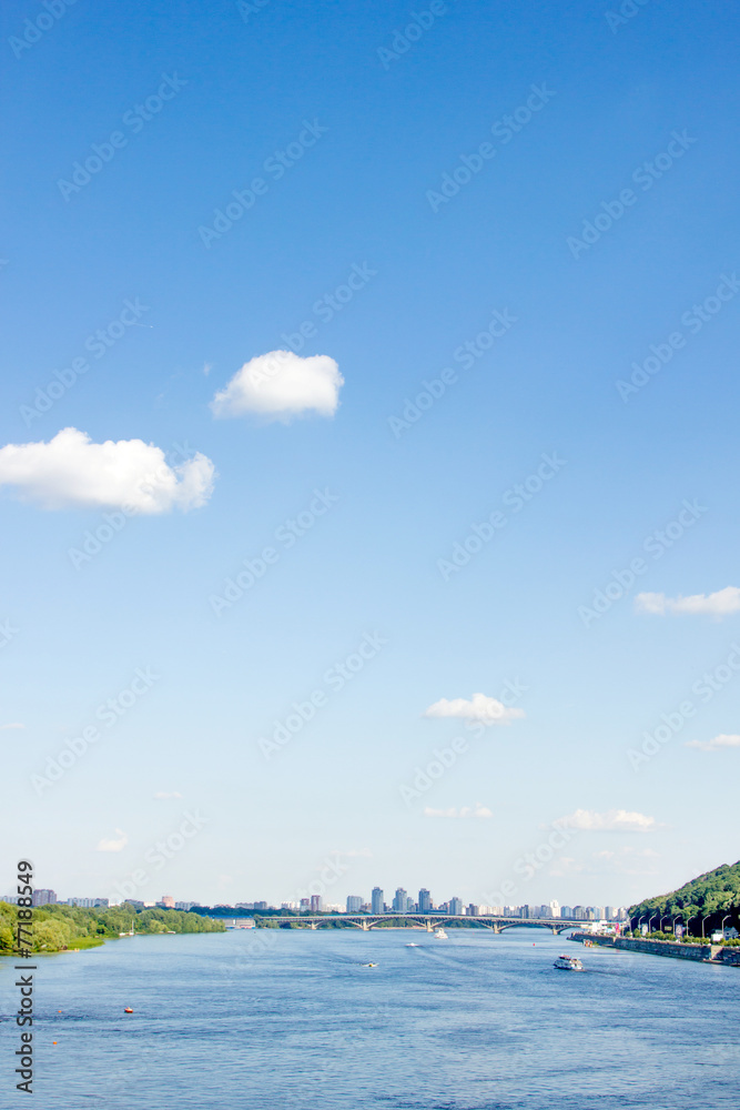 Fototapeta premium Panorama of Kiev