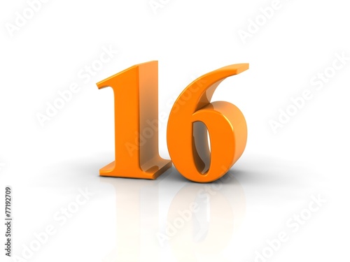 number 16