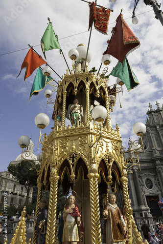 Festa di S Agata, catania photo