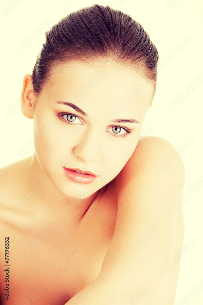 Attractive spa woman. Attractive spa woman.