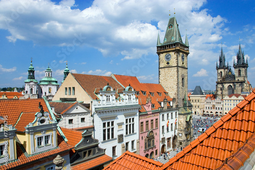 Old town square, Prague (UNESCO), Czech republic