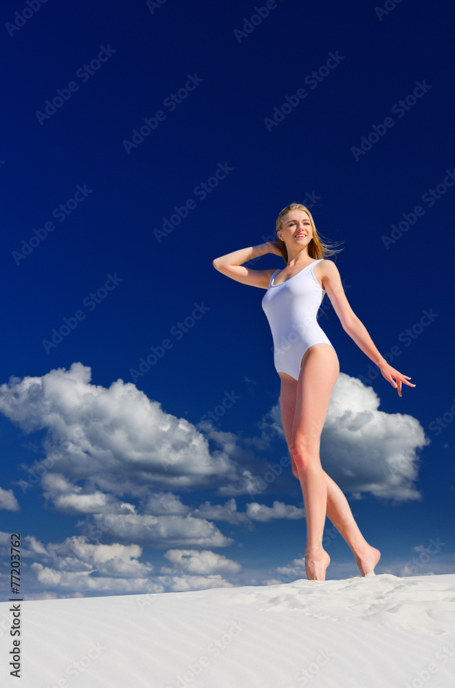 Girl on the beach