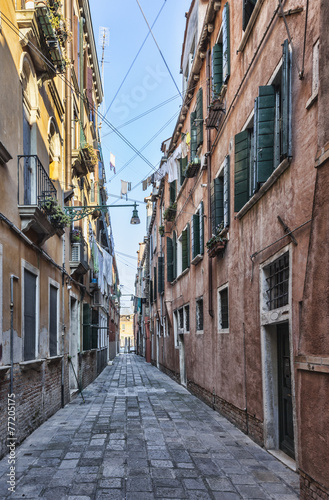 Narrow Venetian Street