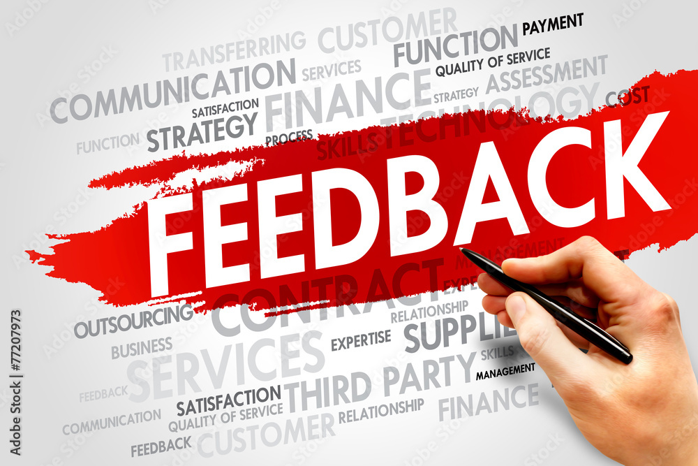 FEEDBACK word cloud, business concept FEEDBACK word cloud, business concept