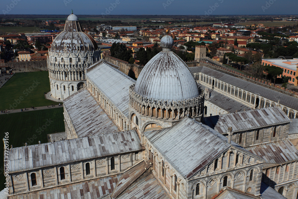 Fototapeta premium Piazza del Duomo, Pisa