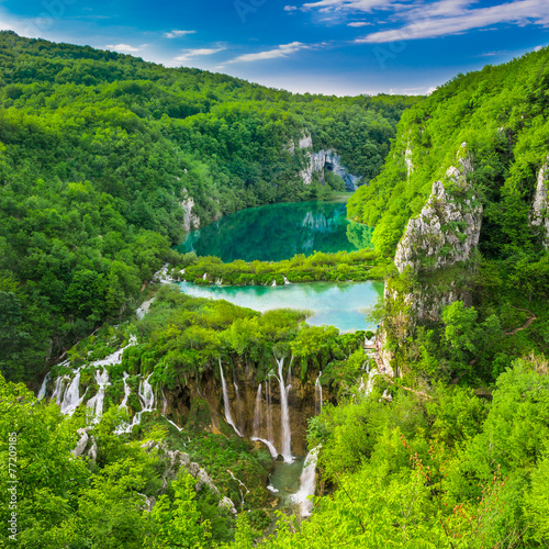 Plitvice Lakes NP from Vidikovac point #3,  Croatia