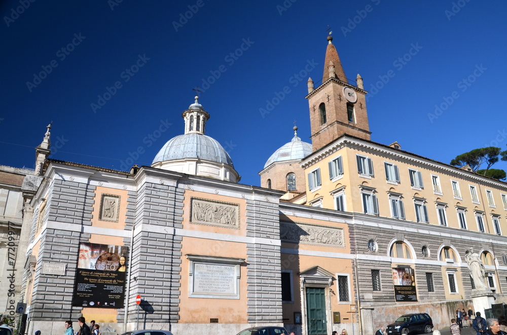 Church of Santa Maria del Popolo in Rome