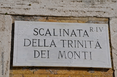 Scalinata di Trinità dei Monti, Rome