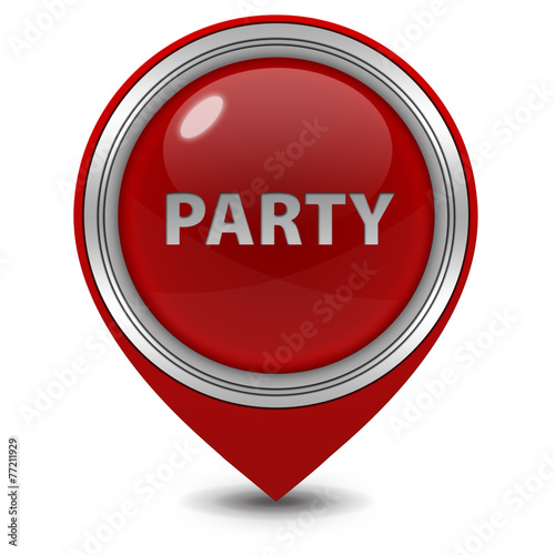 Party pointer icon on white background Free Download Party pointer icon on white background - GFXLoad