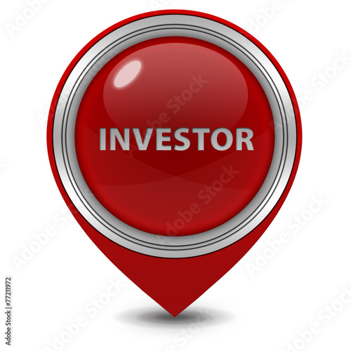 Investor pointer icon on white background Free Download Investor pointer icon on white background - GFXLoad