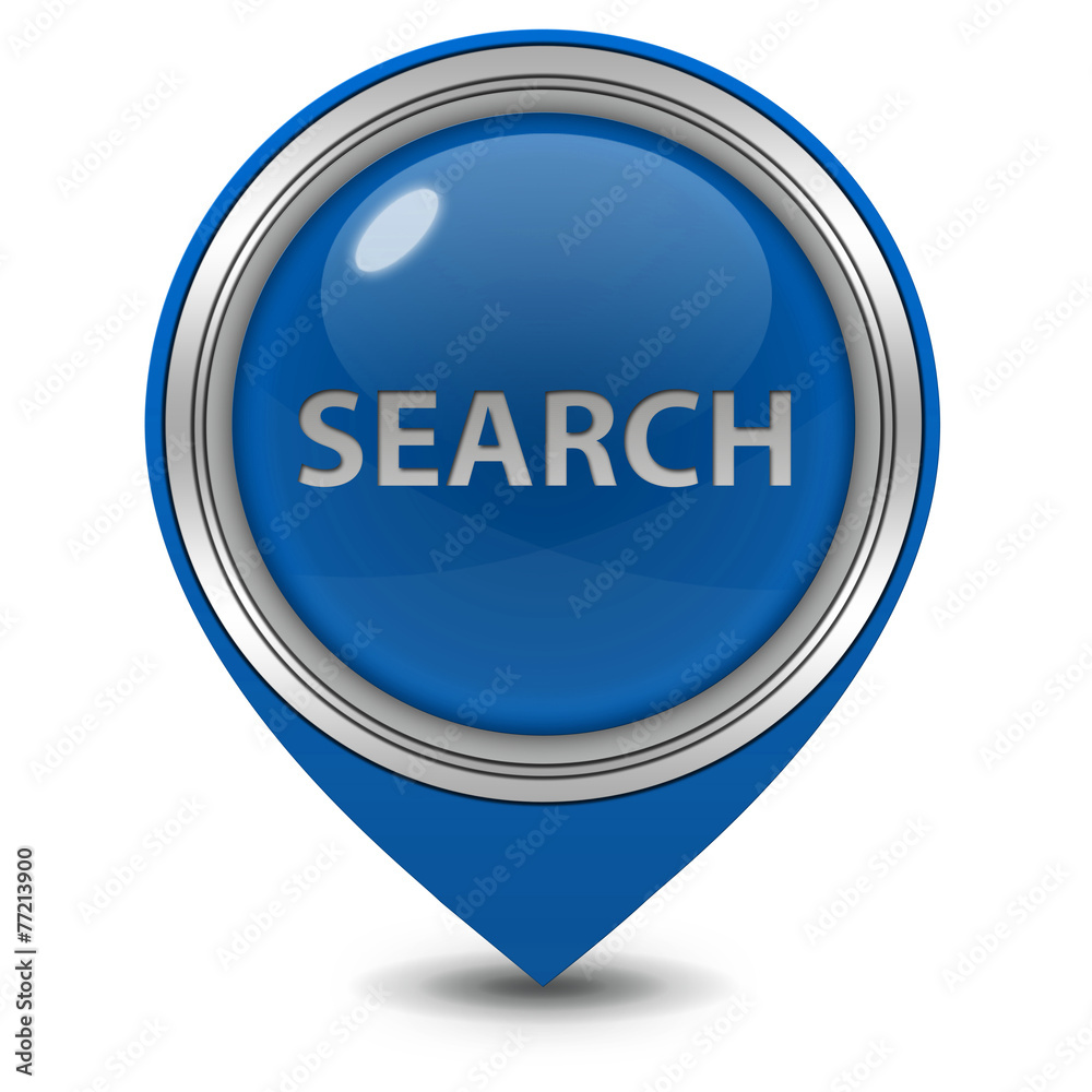 search pointer icon on white background search pointer icon on white background