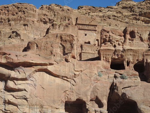 The ancient city of Petra