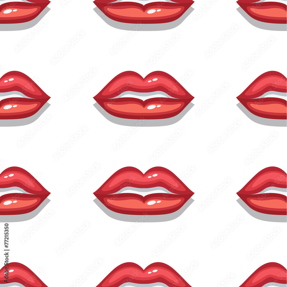 VectorPatternBackroundRedSexyLips VectorPatternBackroundRedSexyLips