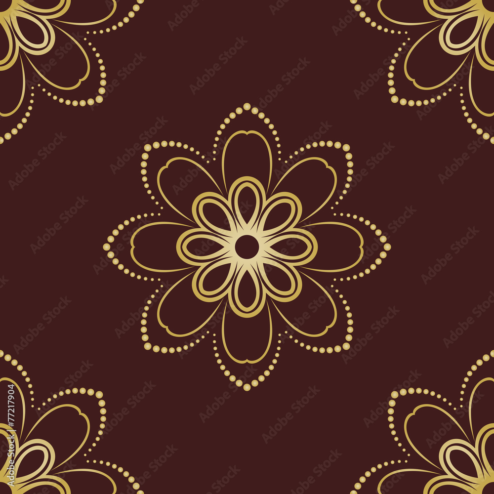 Floral Seamless Vector Pattern Floral Seamless Vector Pattern