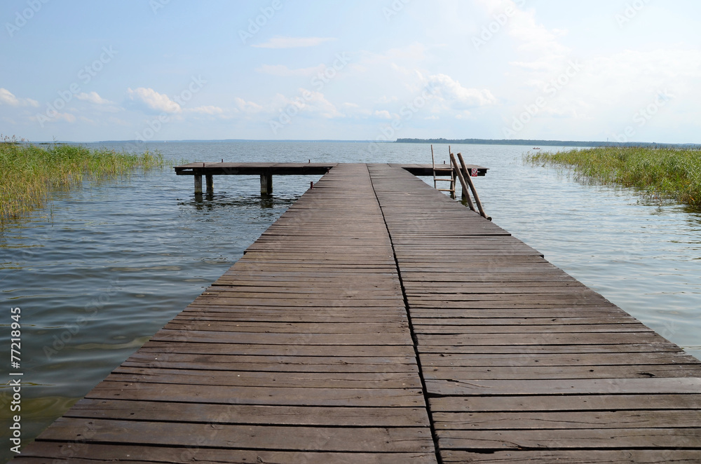 Fototapeta premium Lake (Śniardwy in Poland)