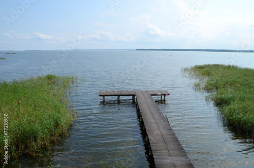 Obraz na płótnie Lake (Śniardwy in Poland) w salonie