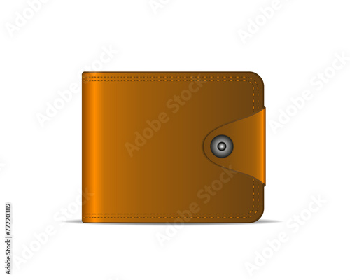 Brown Wallet Studs