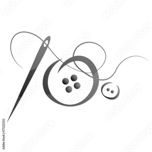 Needle and thread vector