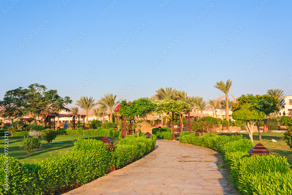 Sharm El Sheikh resort in Egypt