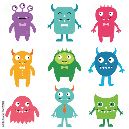 Friendly monsters set