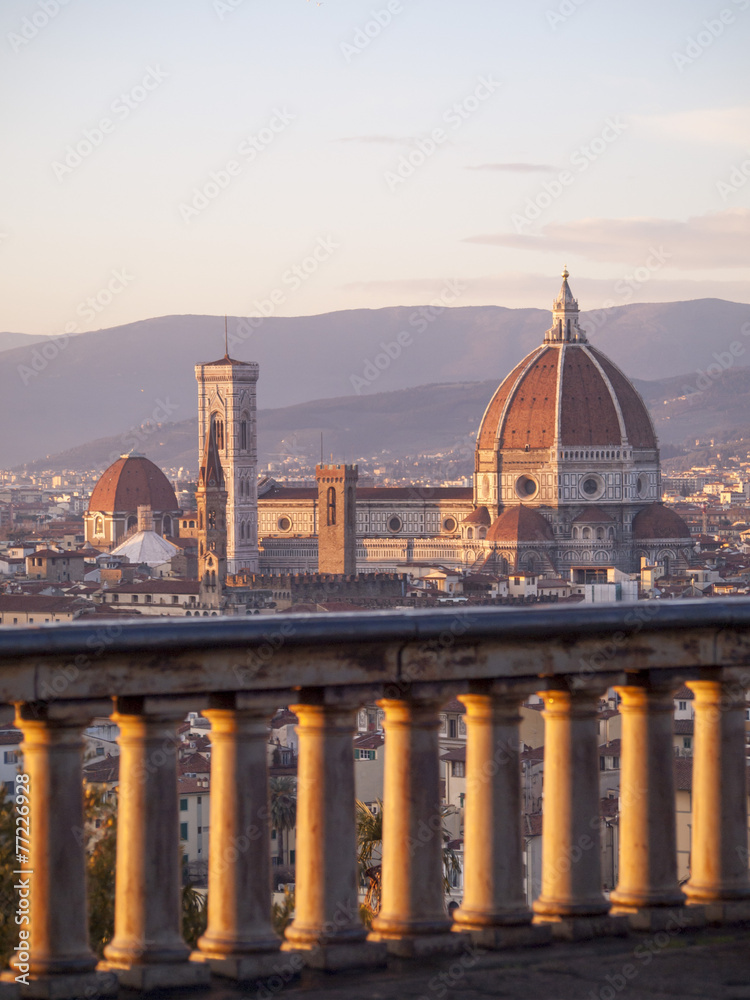 Fototapeta premium Toscana,Firenze,Duomo