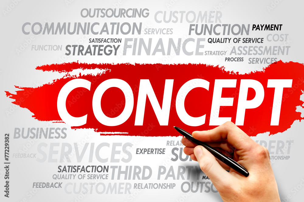 CONCEPT word cloud, business concept CONCEPT word cloud, business concept