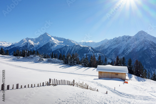 Schihütte am Winterwanderweg