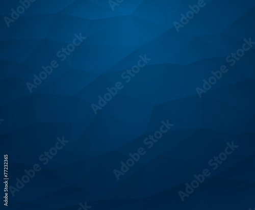 abstract blue mosaic lowpolygonal triangle background