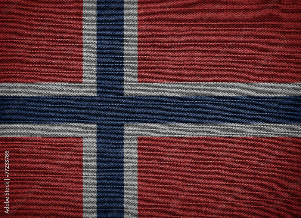 The Kingdom of Norway fabric flags The Kingdom of Norway fabric flags