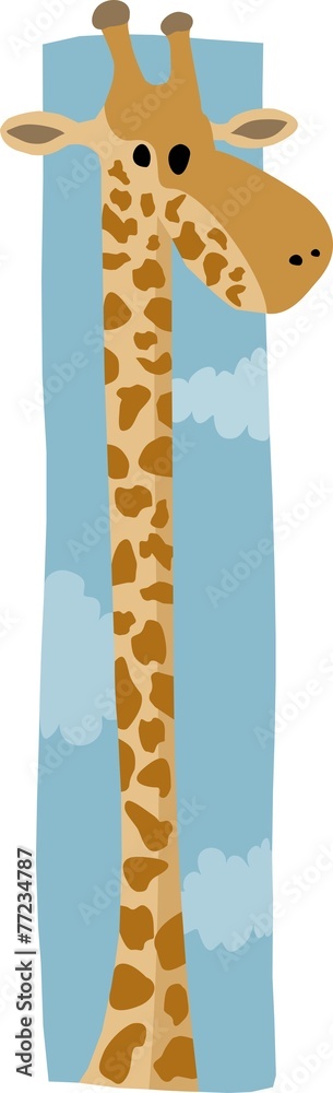 Fototapeta premium tall giraffe