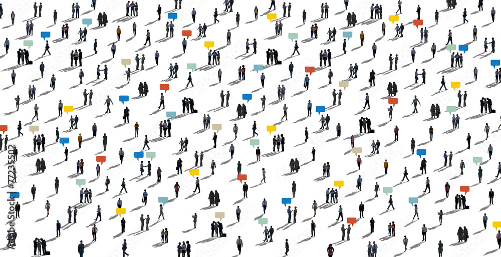 Communication People Diverse Crowd Business People Concept Communication People Diverse Crowd Business People Concept