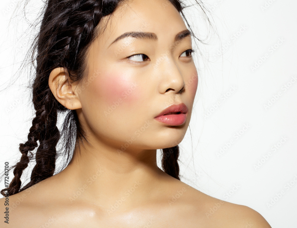 Naklejka premium Asian Model