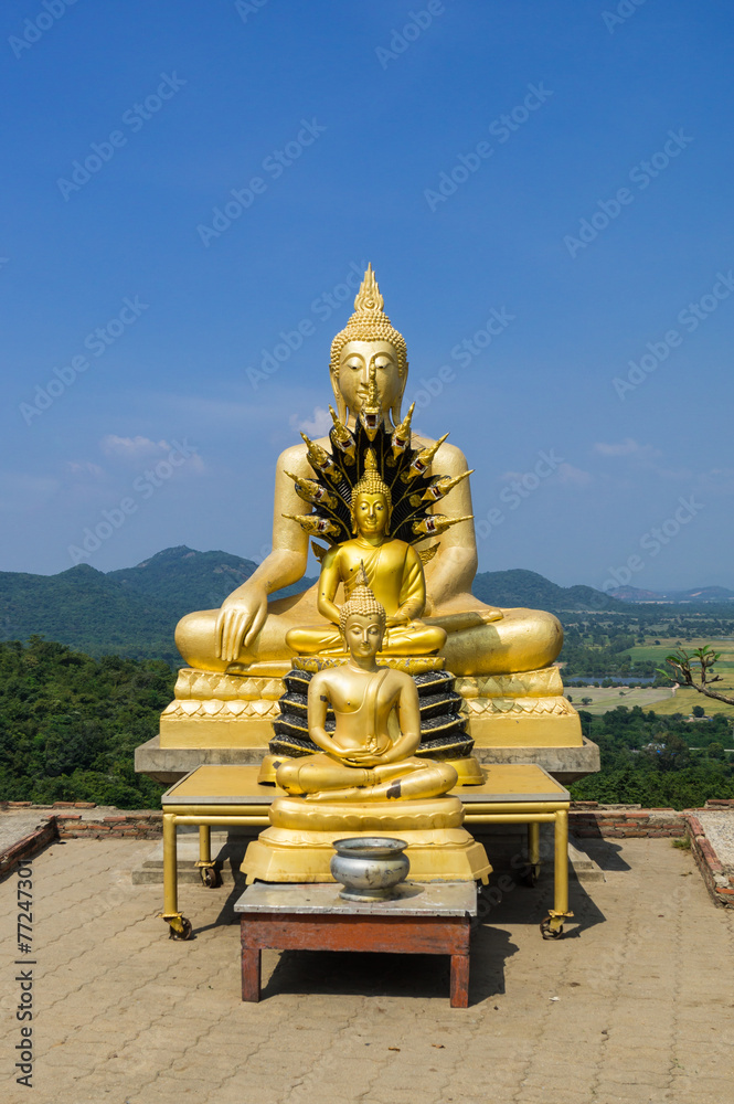 Statues of Buddha at Wat Phra Phutthachai#2