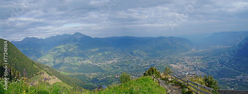 Landschaft in Südtirol, Italien